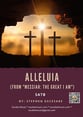 Alleluia SATB choral sheet music cover